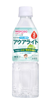 [Wakodo] Baby Jikan Aqualight White Grape 500ml [From around 3 months] Baby-friendly osmotic pressure electrolyte supplement