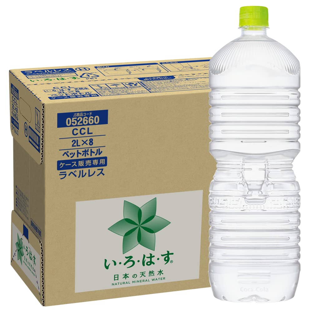 이·로·하·스 2L PET 라벨리스 ×8개