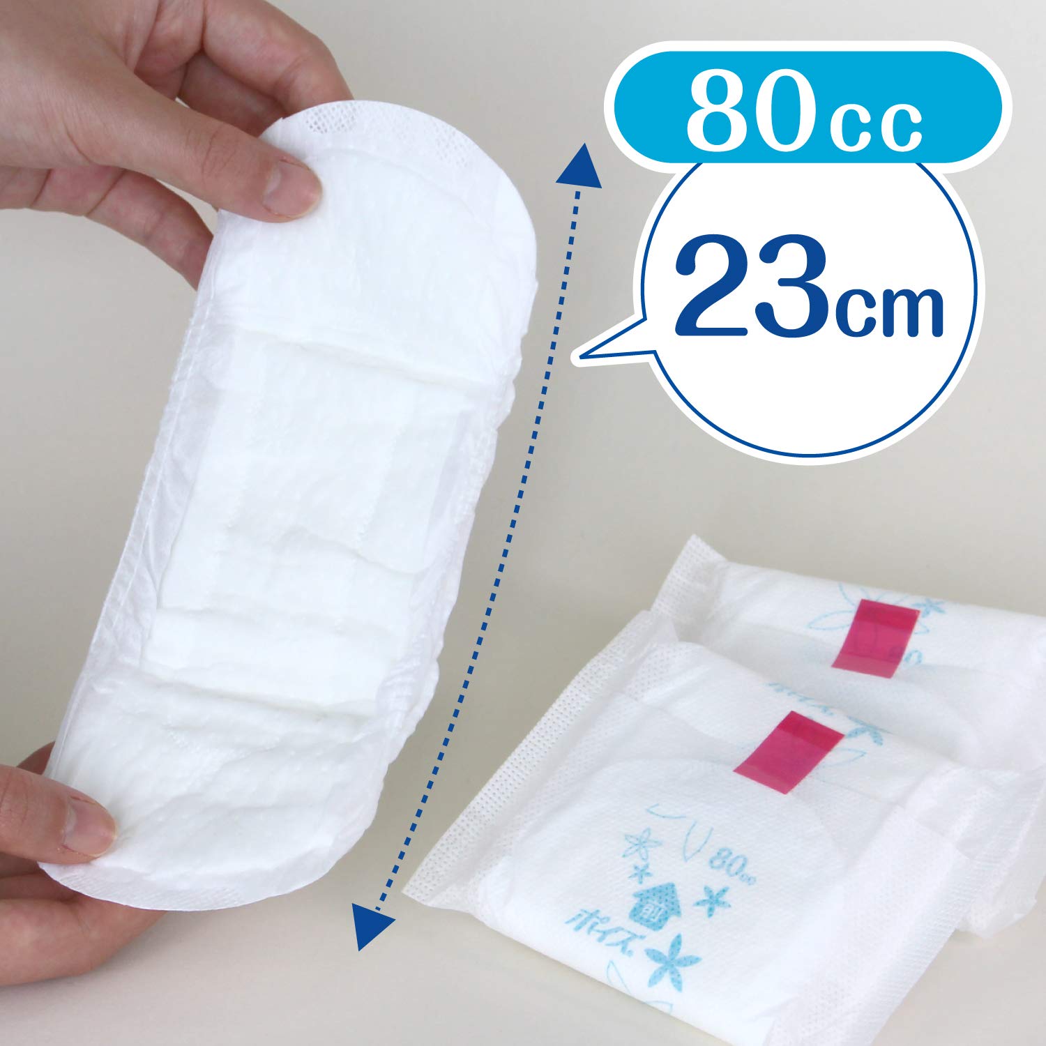 Water Absorbent Napkins Poise 80cc 23cm 26 Sheets Reliable Medium-Dose (For Women's Light Urinary Leakage) Skin Care Pad