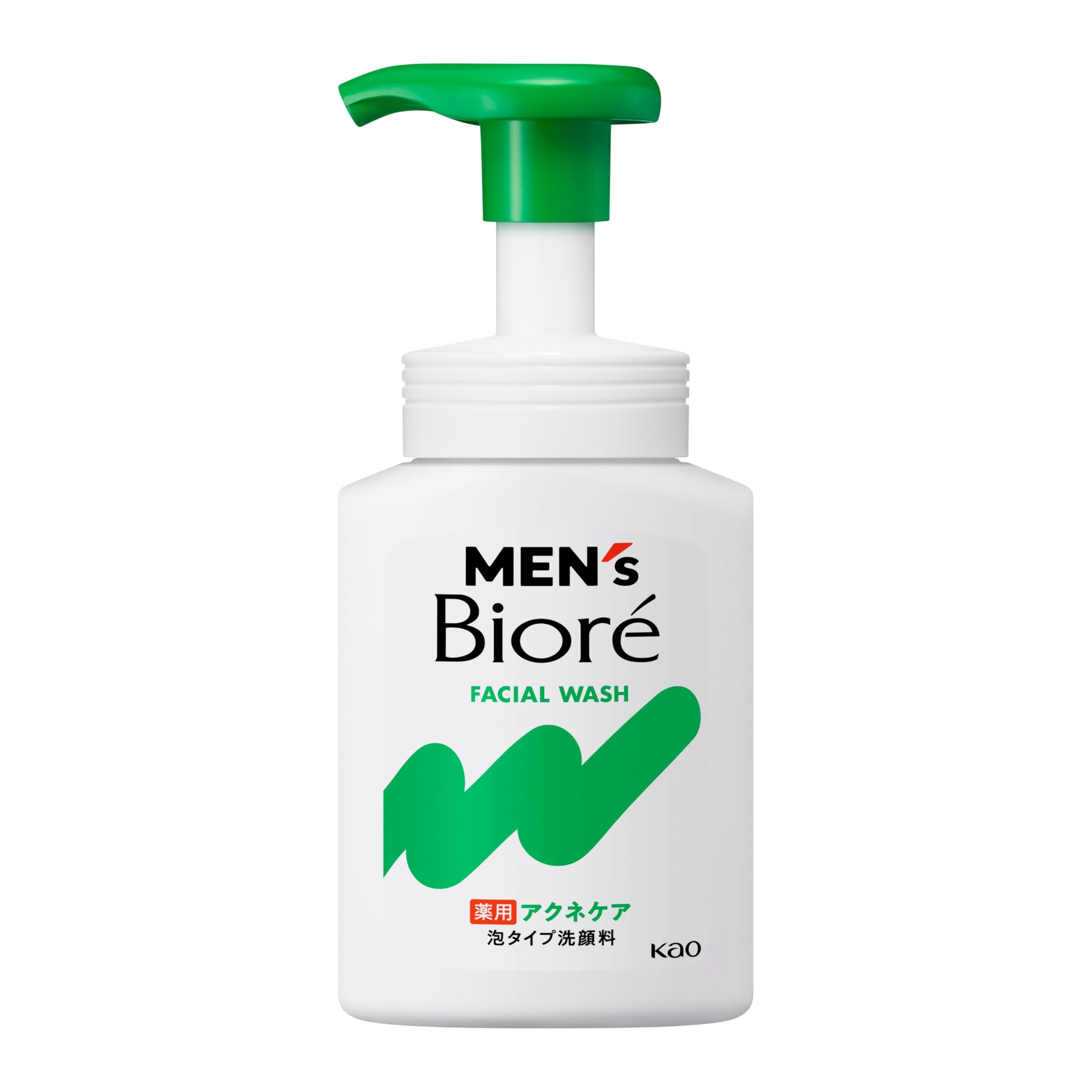 Men's Biore Foam Type Medicated Acne Care Face Wash 150ml