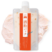 Wafood Made Sake Lees Pack Glow 170g Wash-off Pack Dullness Old Dead Skin Transparency Face Pack Galactomyces Arbutin Ceramide Sake Lees Extract Skin Care
