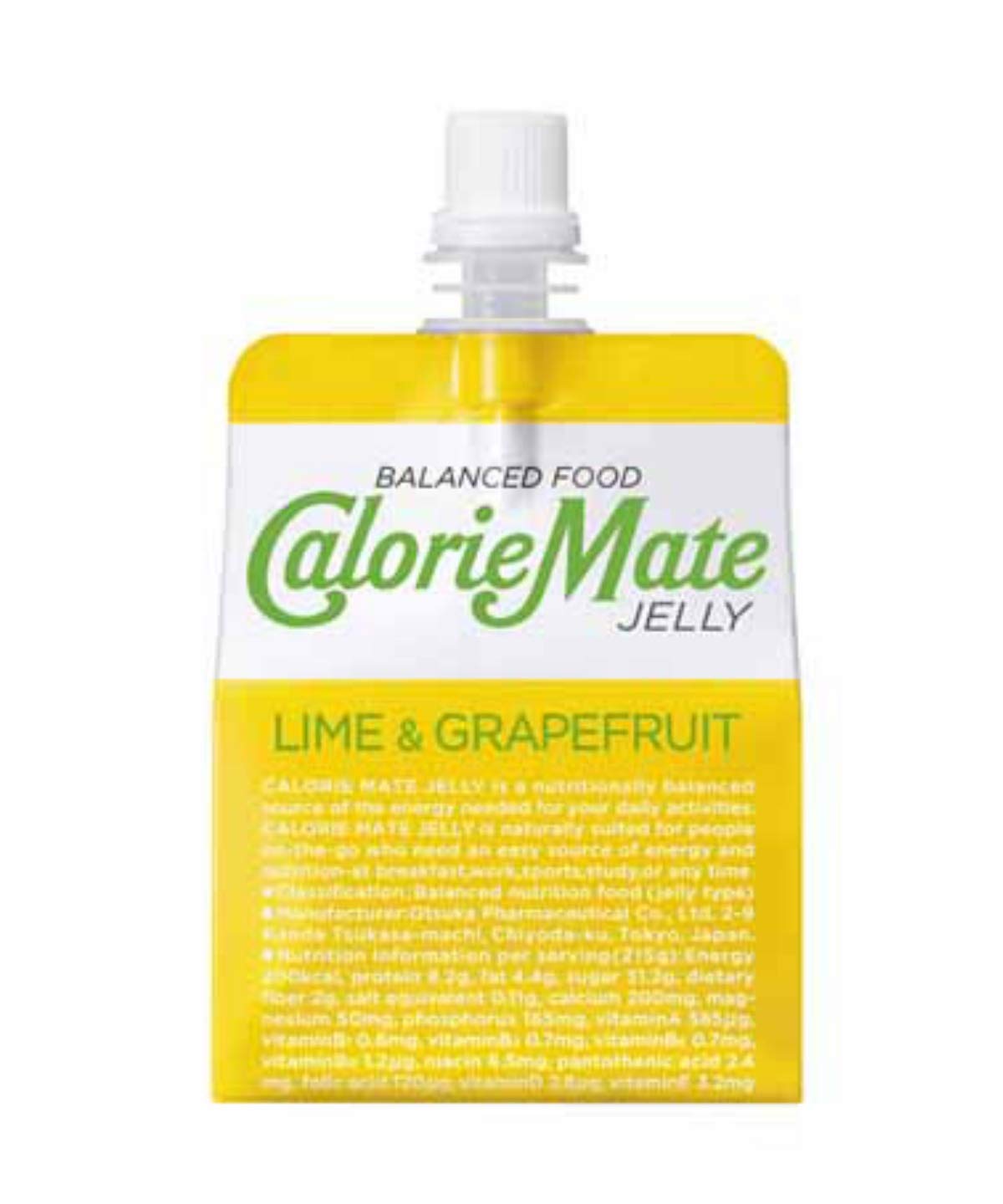 Calorie Mate Otsuka Pharmaceutical Calorie Mate Jelly Lime & Grapefruit Flavor 215g