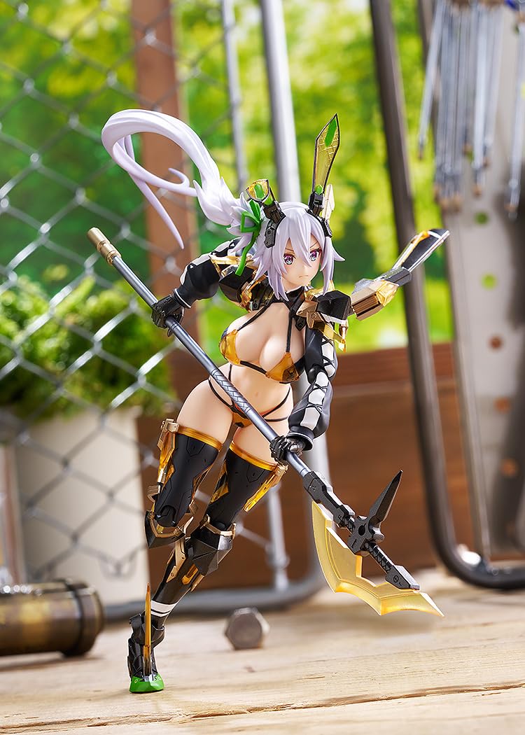 Max Factory Bunny Suit Planning figma Silva Barrel Line Plastic Painted Movable Figure Non-Scale Exclusive Stand Included Total Height Approximately 170mm (Head Height Approximately 148mm)