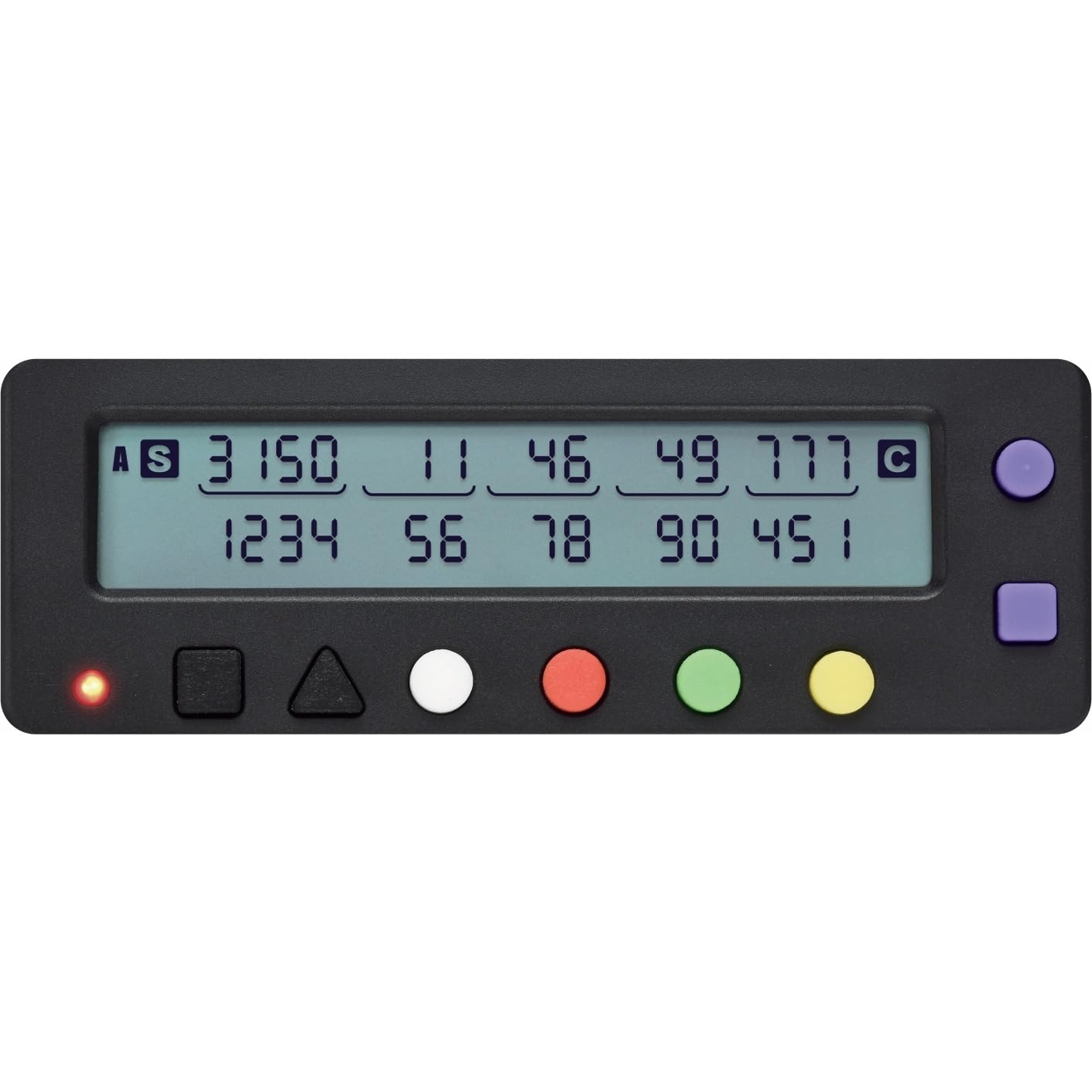 Kachi Kachi-kun Clear PLUS Black Small Role Counter Kachi Kachi-kun Plus