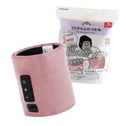 Gorilla's Two-Piece Thigh Care Calf Care 2way Single Leg Care Electric 3 Level Adjustment (Strong, Medium, Weak) Timer 10 Minutes Lightweight Pink Doshisha GRM-2501 PK