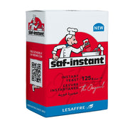 Saf Instant Dry Yeast (Red Label for Low Sugar Bread) 125g