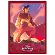 TAKARA TOMY Disney Lorcana TCG JapanJapanese version card sleeve "Aladdin Lawless Hero"