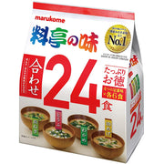 말코메 듬뿍 덕덕 요정의 맛 즉석 된장국(4종×6종) 24식×6봉 [대용량 타입]