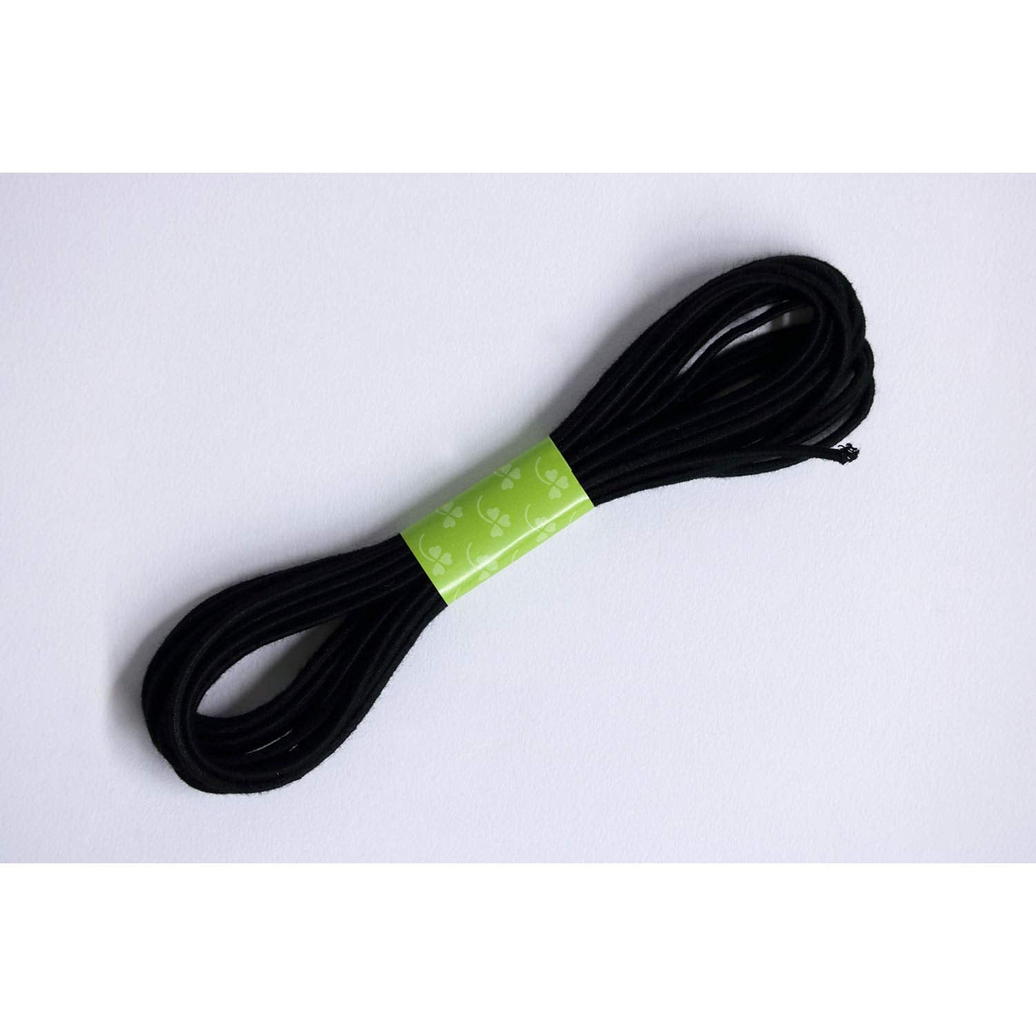 Clover Clover Round Rubber 3 Round Thickness Approx. 2mm 3.5m Roll Black 26-022