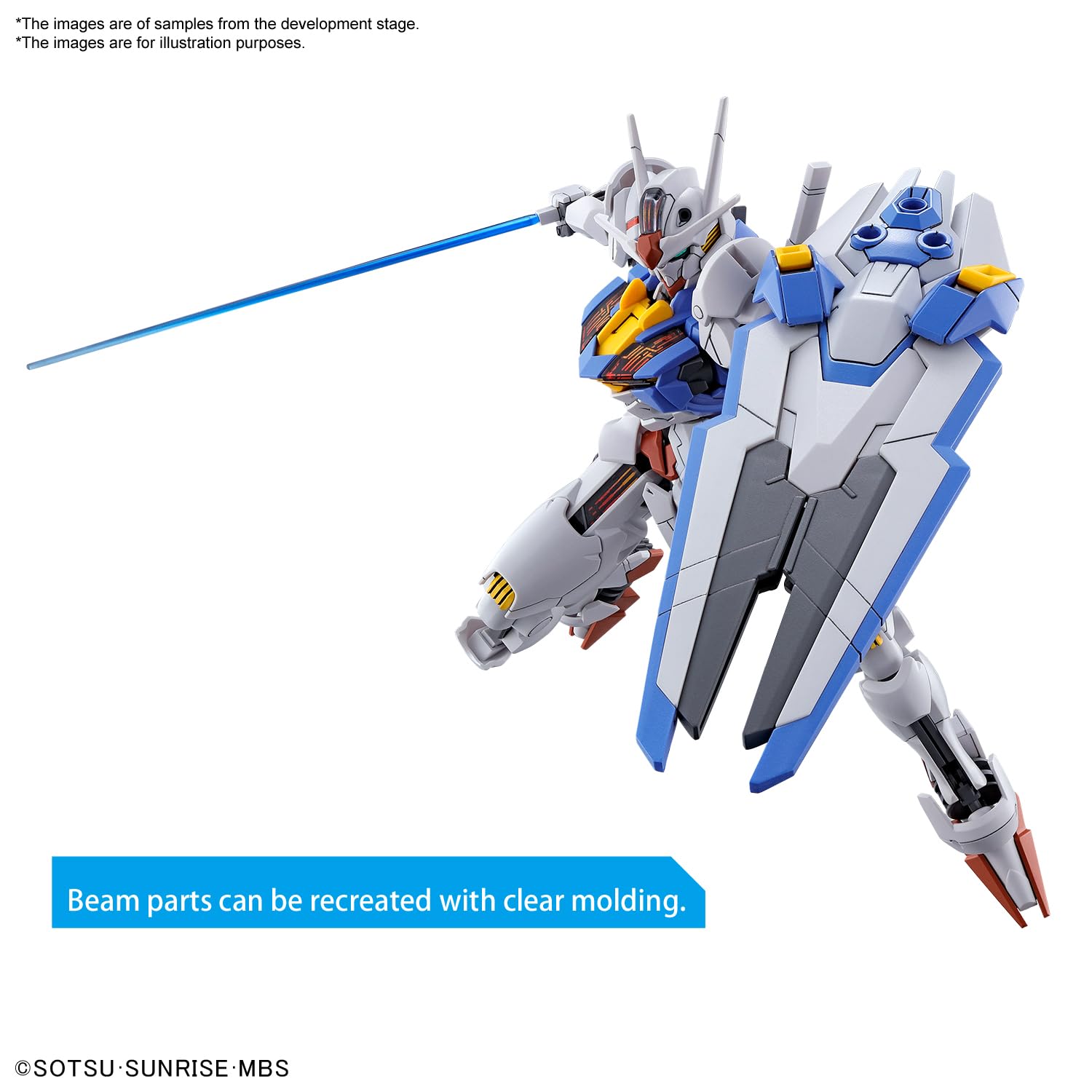 BANDAI SPIRITS HG Mobile Suit Gundam Witch of Mercury Gundam Aerial 1/144 scale color-coded plastic model