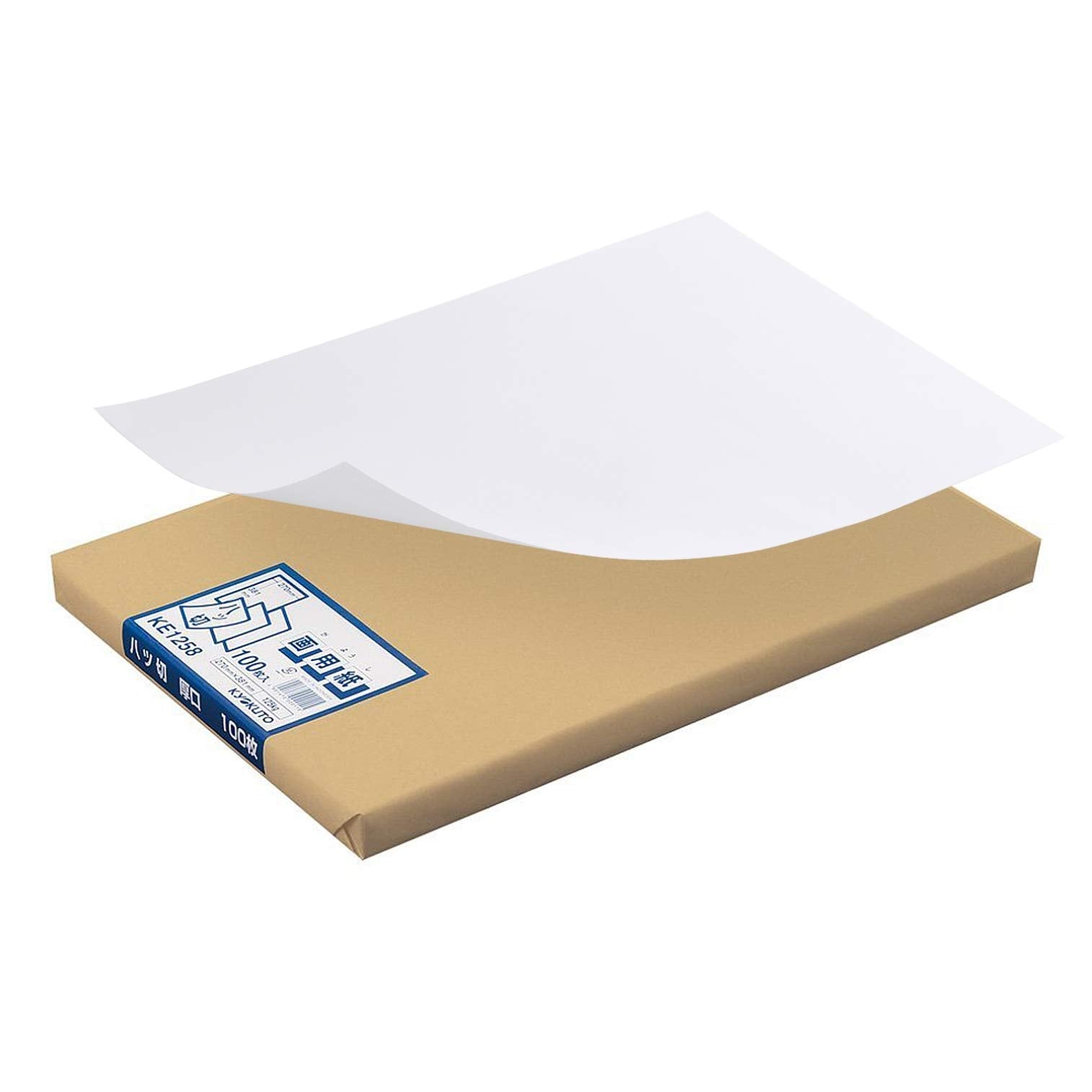 Kyokutou drawing paper, thick, eight cut, 100 sheets KE1258