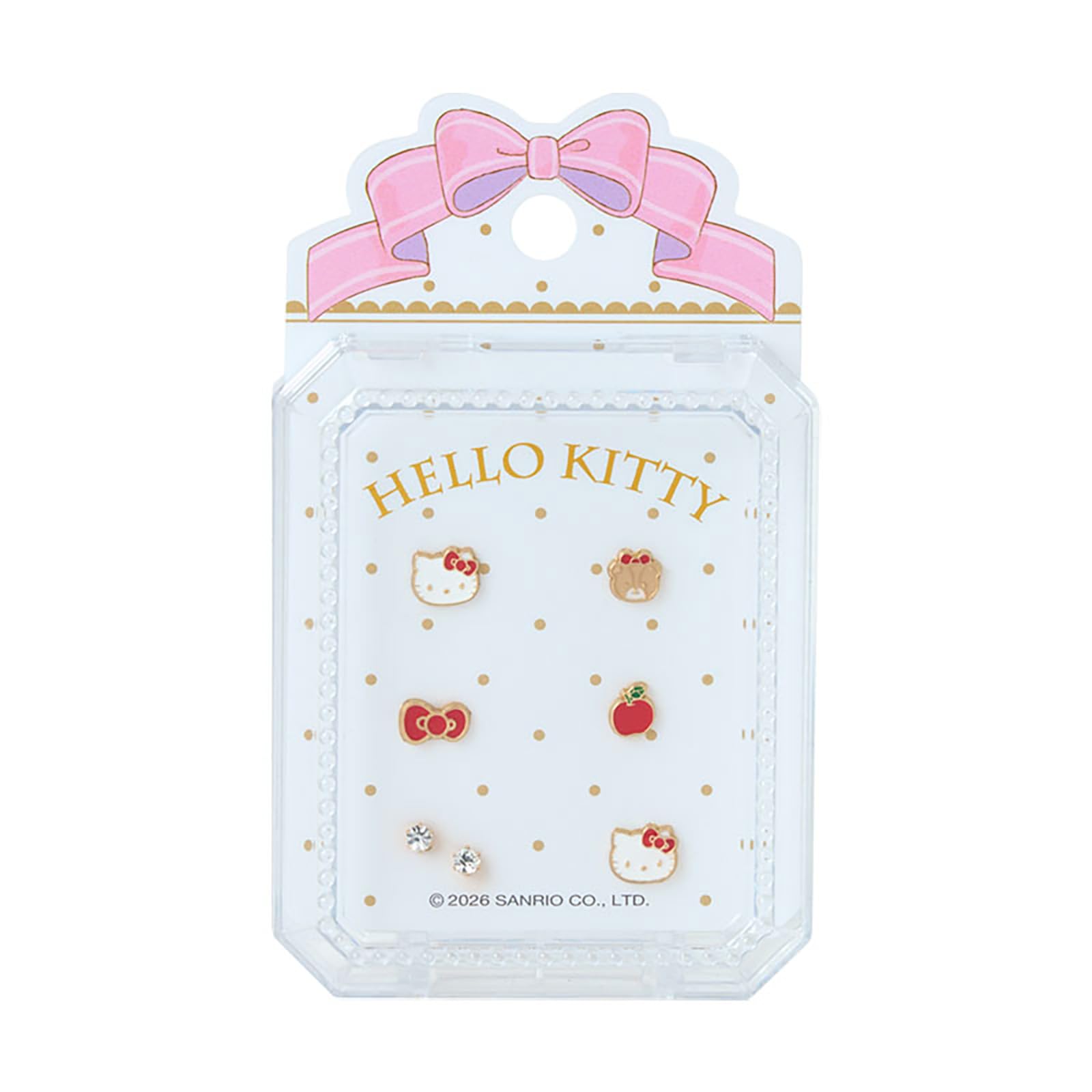Sanrio 耳环 7 件套 Hello Kitty 923168