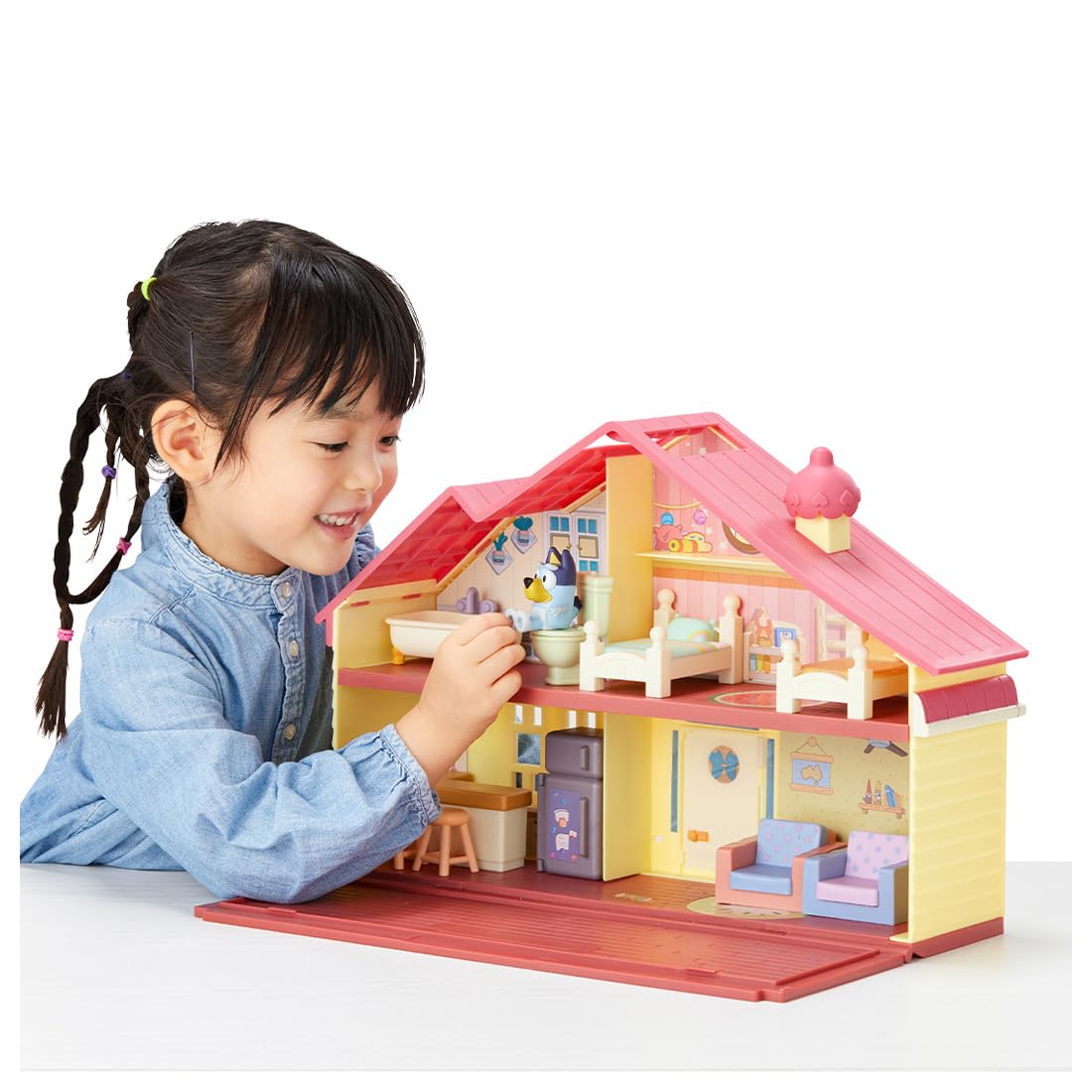 TAKARA TOMY Bluey Đầy Kagu! 2 Kadate! Ngôi nhà gia đình Bluey