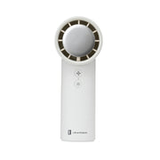Life on Products Peltier Cooling Function Turbo Handy Fan Life on Products LCAF022 (LW (Lily White)) Powerful Air Blower Cool Feeling Cooling Plate Large Air Volume USB Rechargeable Lightweight Compact Heat Stroke Prevention