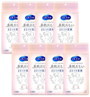 [Set of 8] Silcot Unicharm Facial Towel Bare Skin 60 Sheets x 8 Face Towel Face Paper Disposable Towel