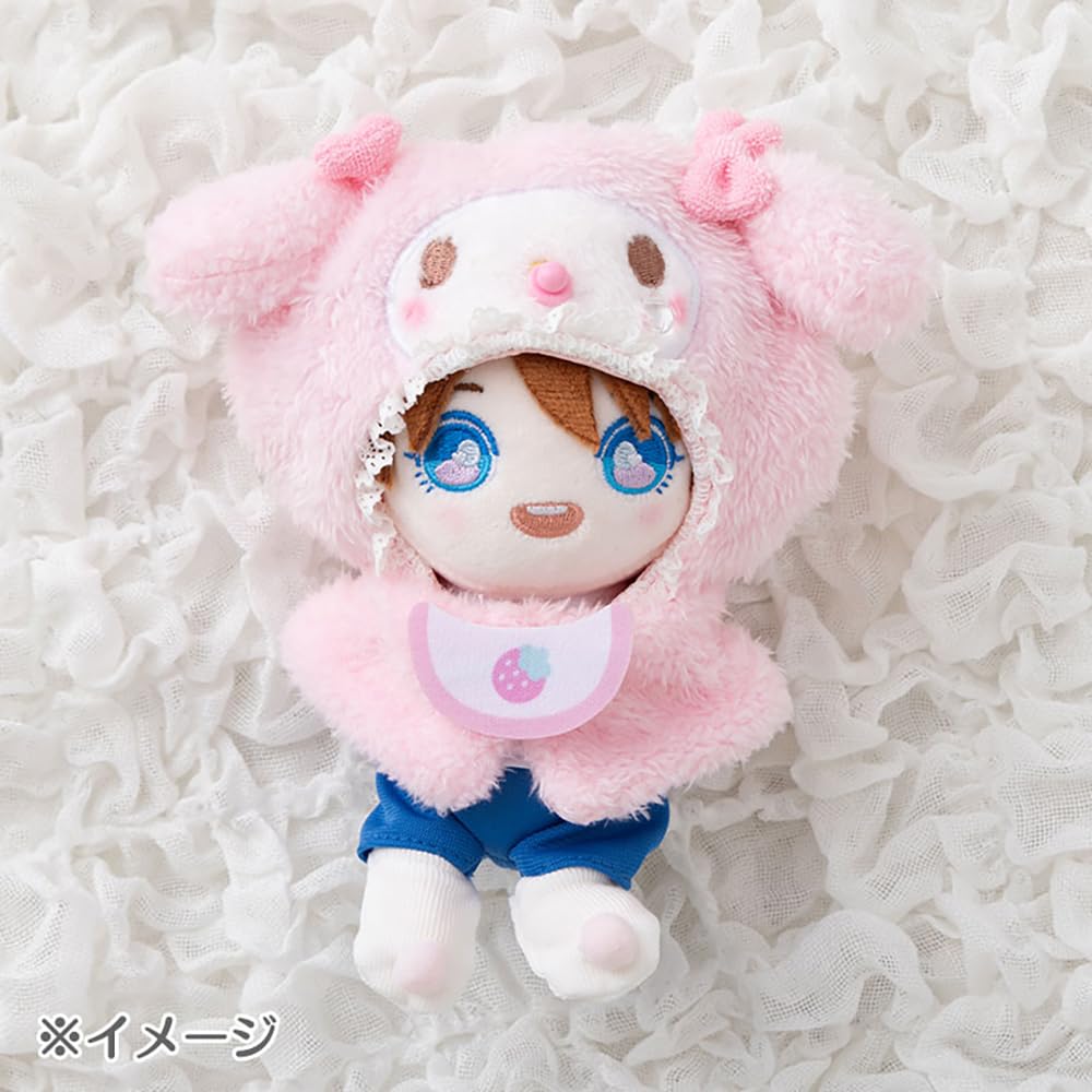 산리오 (SANRIO) 산리오 헬로 키티 봉제 장난감 의상 엔조이 아이돌 아기 키세 카에 용품 키티 hello kitty 14 × 13.3 × 3cm 캐릭터 SANRIO 183164