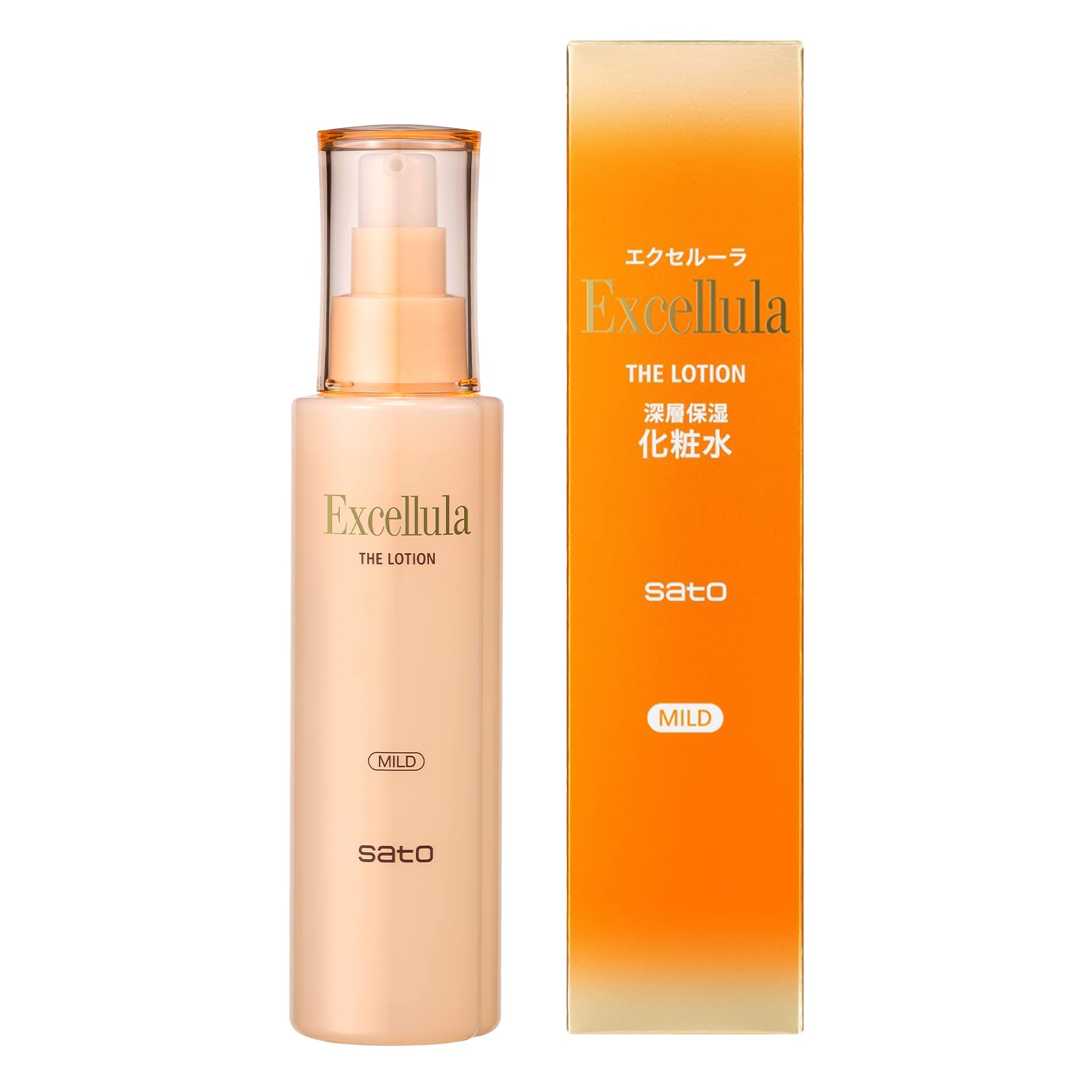 사토 제약 엑셀러라 더 로션 (MILD) 145mL 고보습 (마일드/촉촉/건조 피부/화장수)