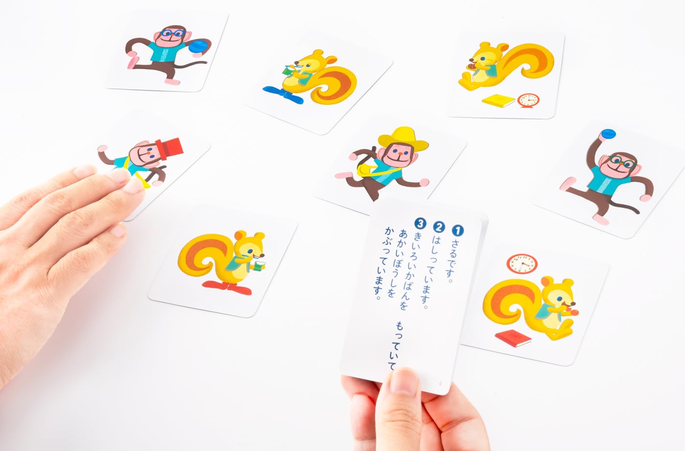 Gentosha 3 Hint Quiz Card Toy Card Game Educational Toy Ages 3+