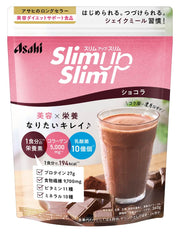 Slim Up Slim Shake Chocolat 360g Asahi Group Foods Collagen Protein Vitamin Mineral Dietary Fiber