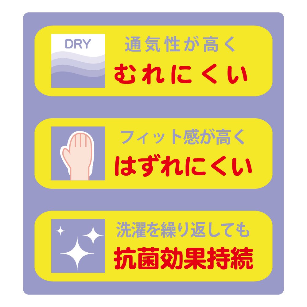 ChuChu Anti-Scratch Gloves [Scratch Prevention Target Age: 0-2 Years Old] Protects Baby's Skin Clean Fibers Containing Chitin and Chitosan White 2 Pcs (x 1)