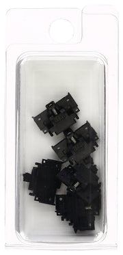 TOMYTEC TOMIX N Gauge Closely Connected TN Coupler 6 Pieces SP Black 0336 Railway Model Supplies