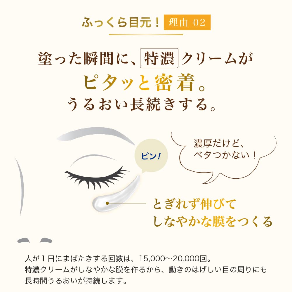 Kem dưỡng mắt Hada Labo Hada Labo Gokujun Premium Hyaluronic 20g