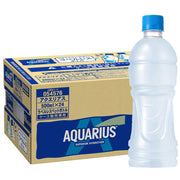 [Heatstroke prevention] Aquarius 500ml PET labelless x 24 bottles [Frozen use]