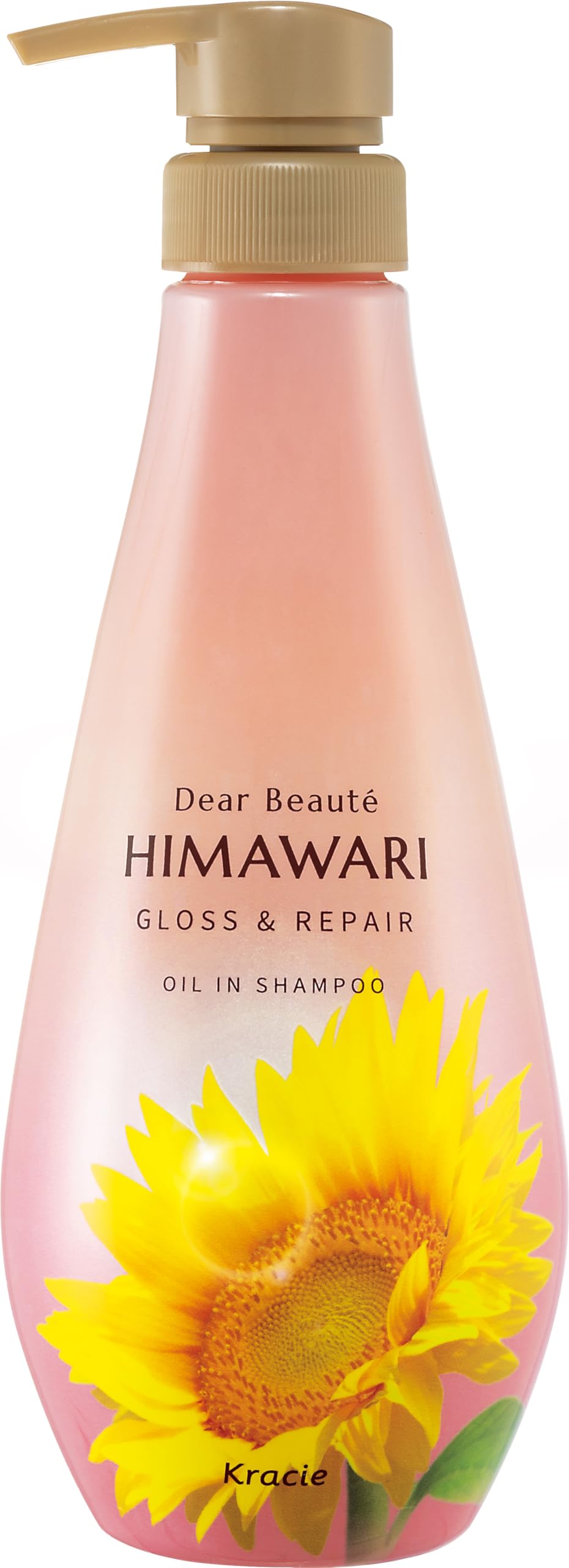 디아 보테 【글로스 & 리페어】 오일 인 샴푸 병 500ml | 해바라기 비 실리콘 아미노산