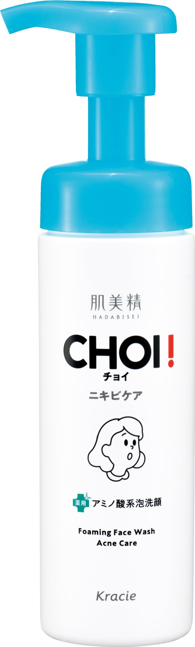 피부 미정 【의약 부외품】 CHOI 거품 세안 약용 여드름 케어 160ml | 세안 폼 스킨 케어 피부 거칠어 진한 거품 살균 소염