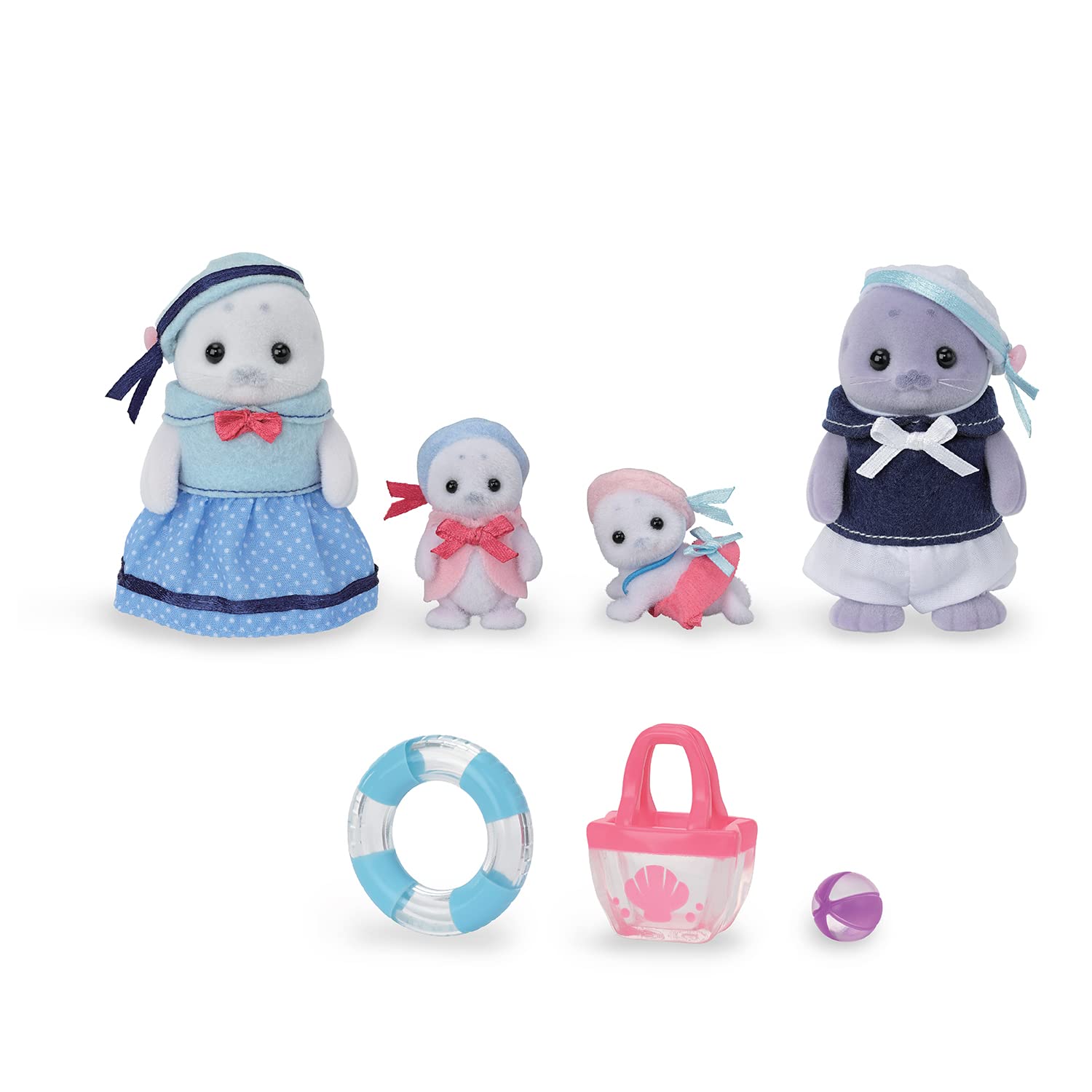에포크 (EPOCH) 실바니아 패밀리 인형 【인감 패밀리】 FS-51 ST 마크 인증 3세 이상 장난감 인형 집 Sylvanian Families