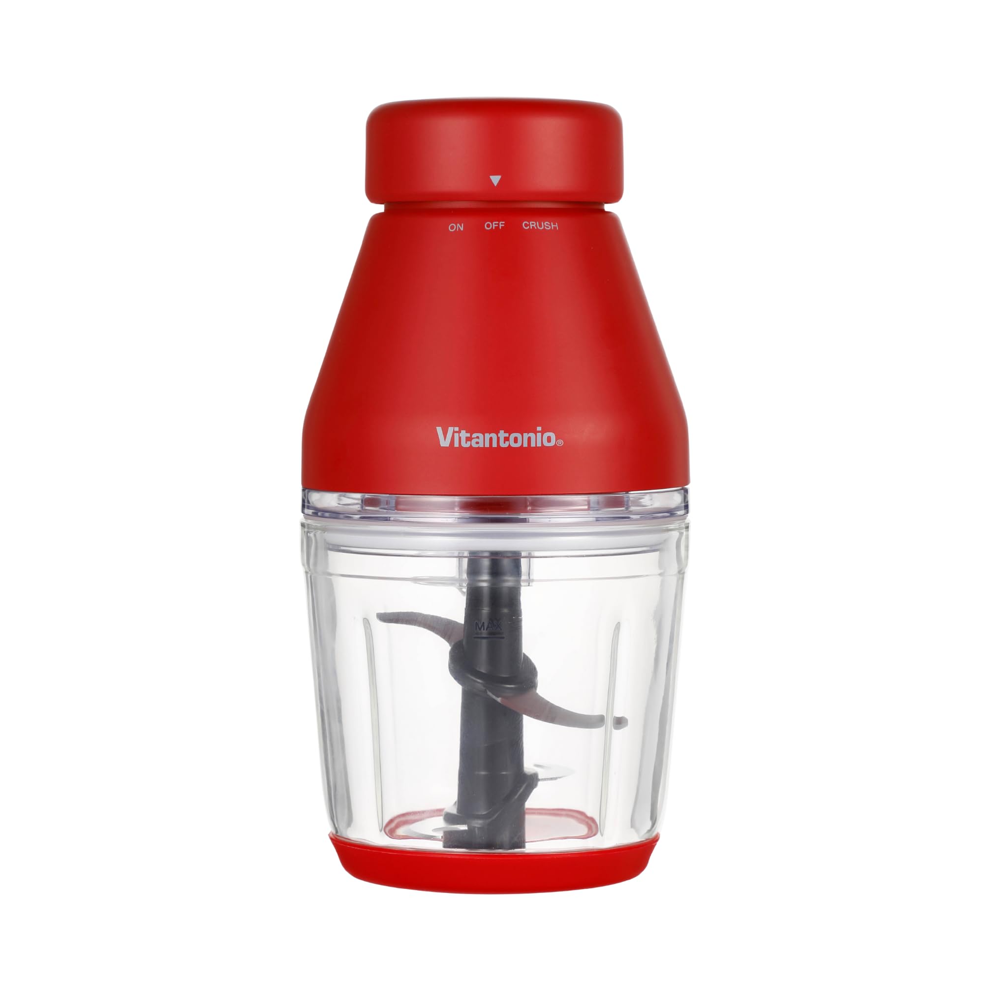 [Vitantonio] Food Processor (VCR-30-R) [Useful in 12 scenes! For everyday cooking] Food Processor Food Processor Processor Ice Compatible (Red)