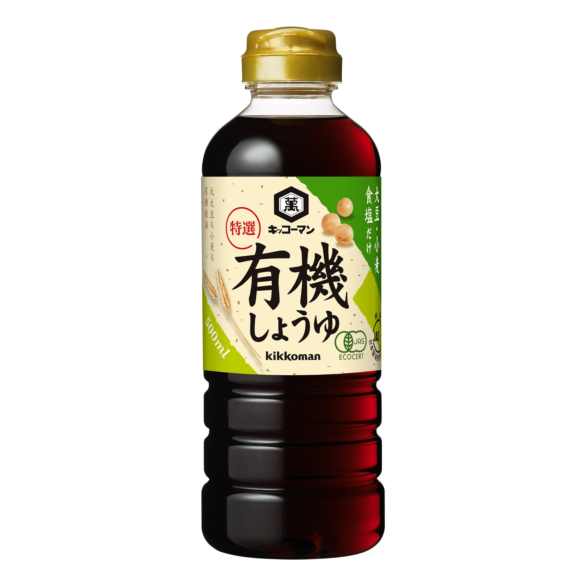 키코만 특선 유기 간장 500ml×3개
