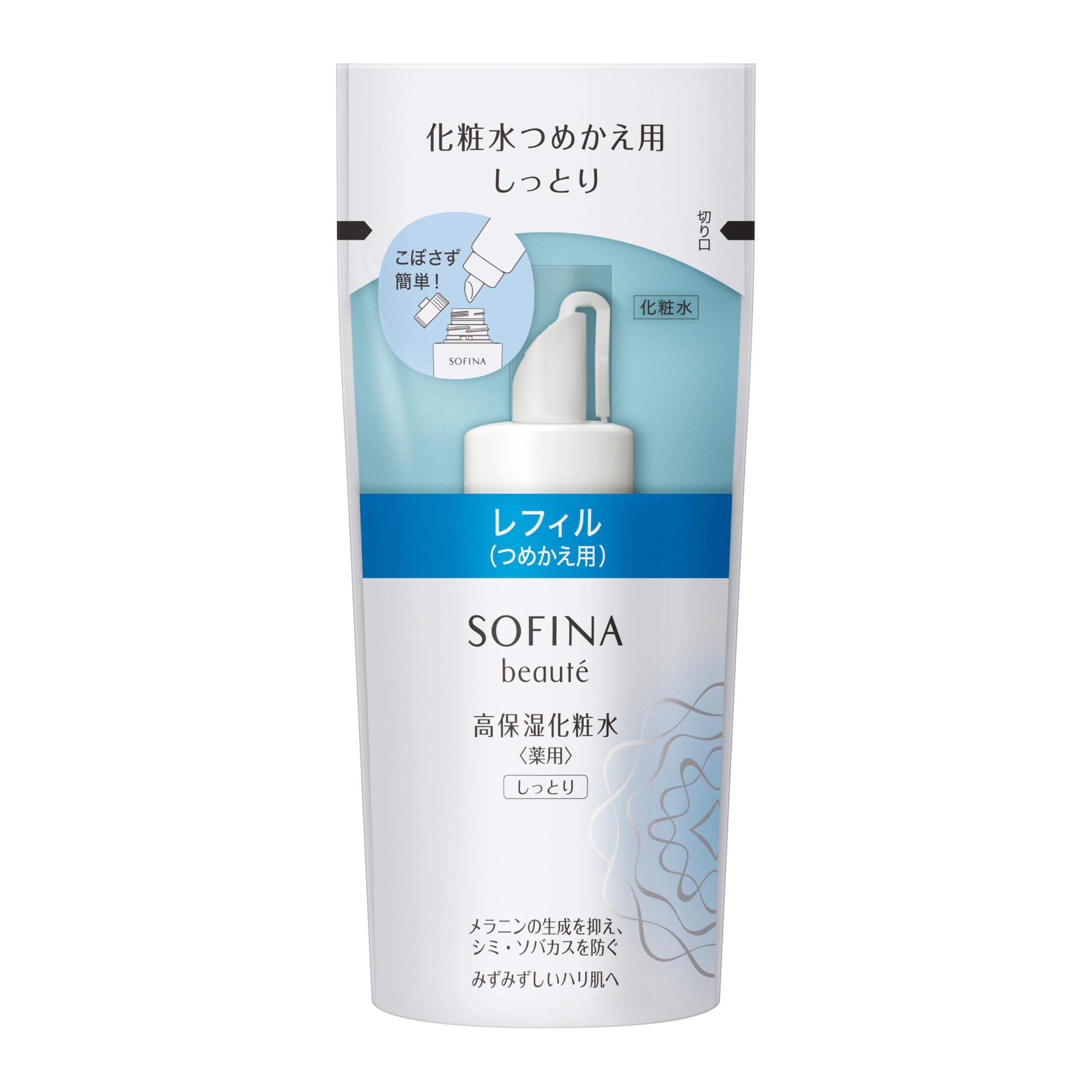 Sofina Beaute Highly Moisturizing Lotion (Medicated) Moist Refill 130ml [Quasi-drug]
