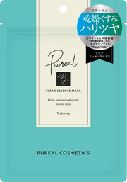 Pureal(퓨레아) 팩 클리어 에센스 마스크 7장입