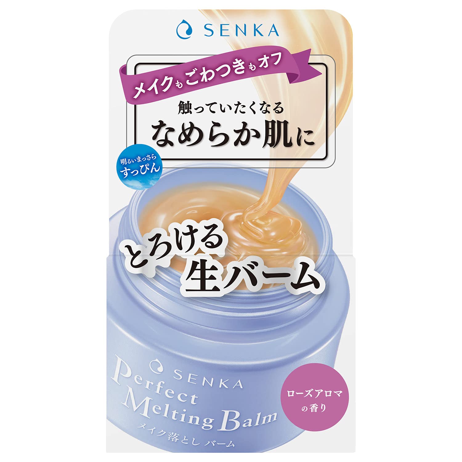 SENKA Perfect Melting Balm 90g Eyelash Extensions Dead Skin Pore Dirt Moisture