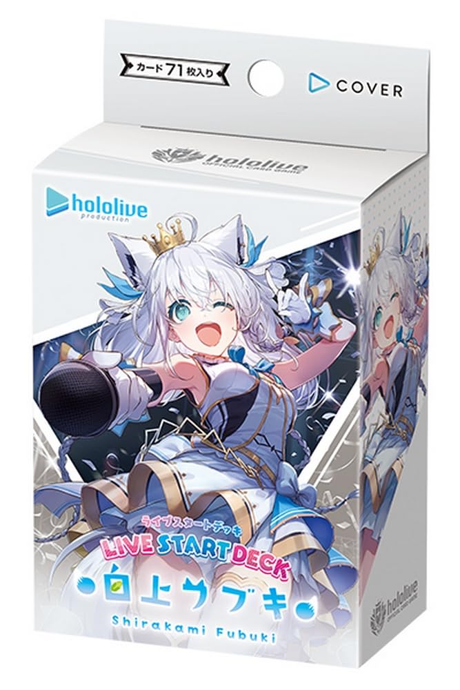 TRÒ CHƠI THẺ CHÍNH THỨC hololive Live Start Deck Shirakami Fubuki