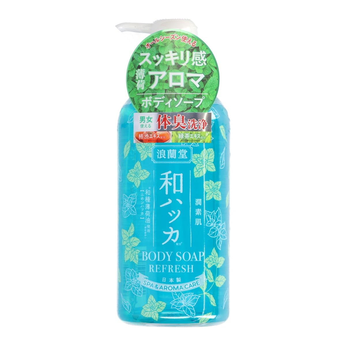 Junsuhada Xà Phòng Tắm Bạc Hà Nhật Bản 480ml