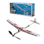 Ikeda Kogyo Rubber Powered Model Airplane Swan Ages 10 and up 000056670