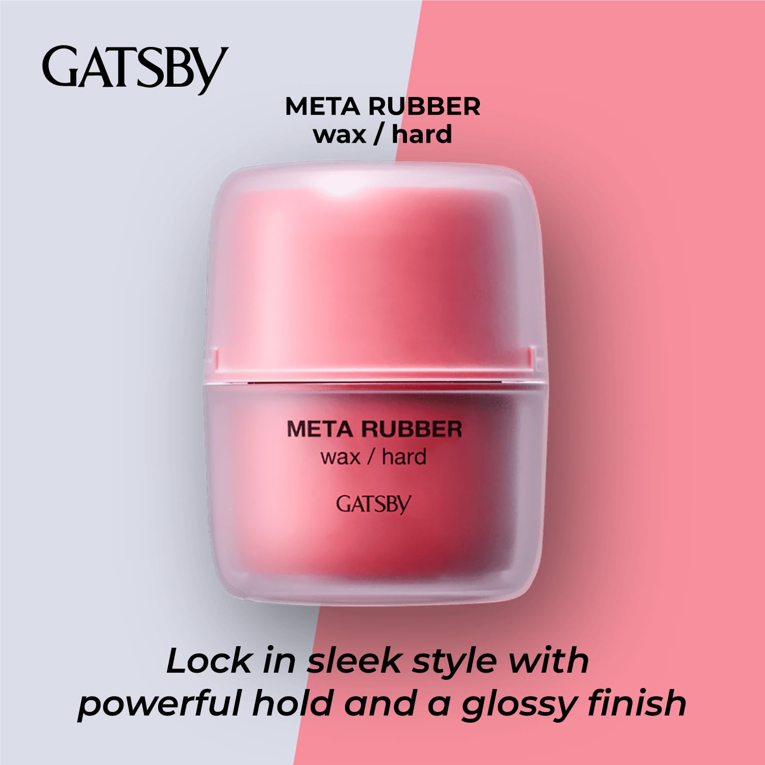 GATSBY Metal Rubber Wax Hard [Hair Wax Men's Matte] 65g