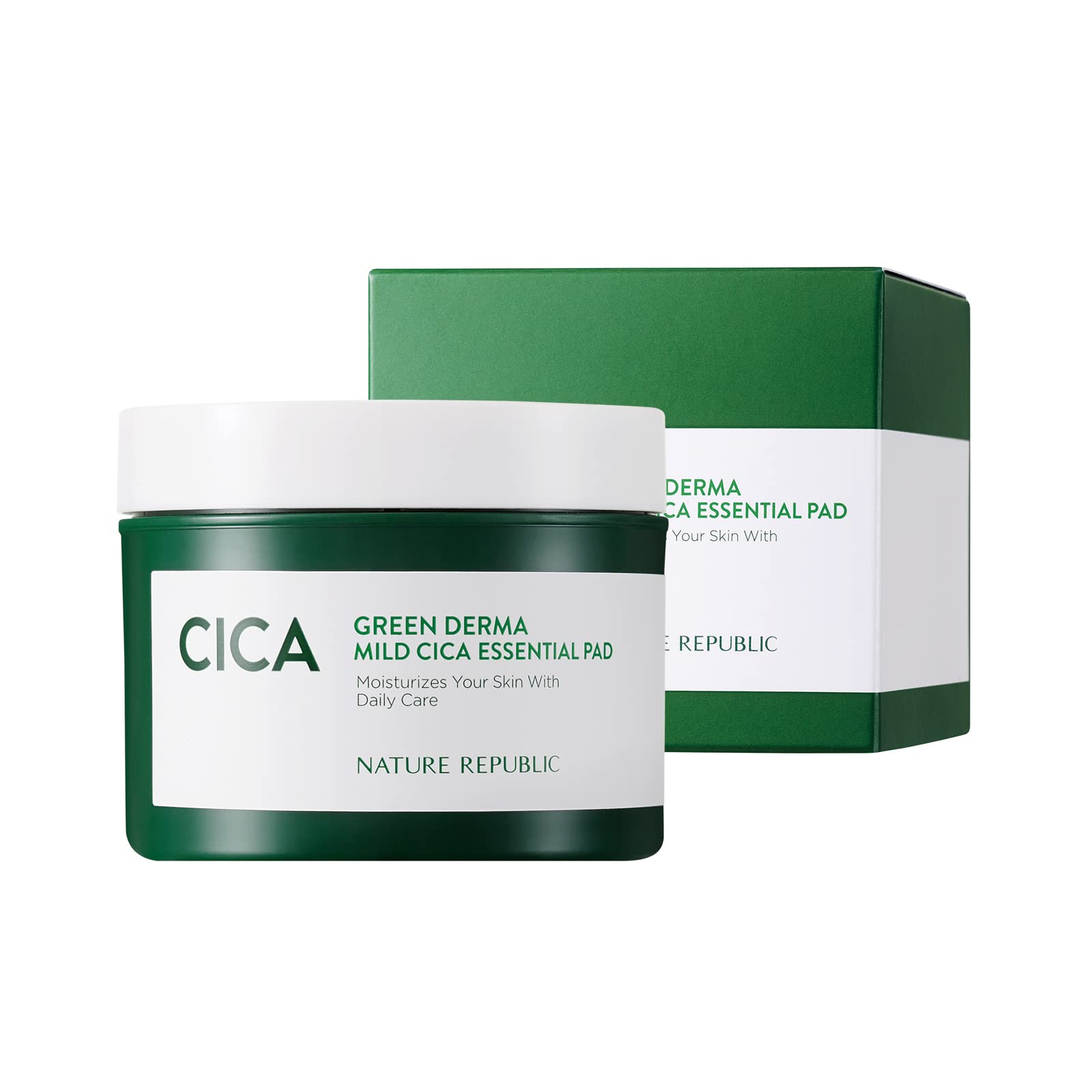 [NATURE REPUBLIC OFFICIAL] Nature Republic Green Derma CICA Essential Pads 90 sheets (135mL) x 1