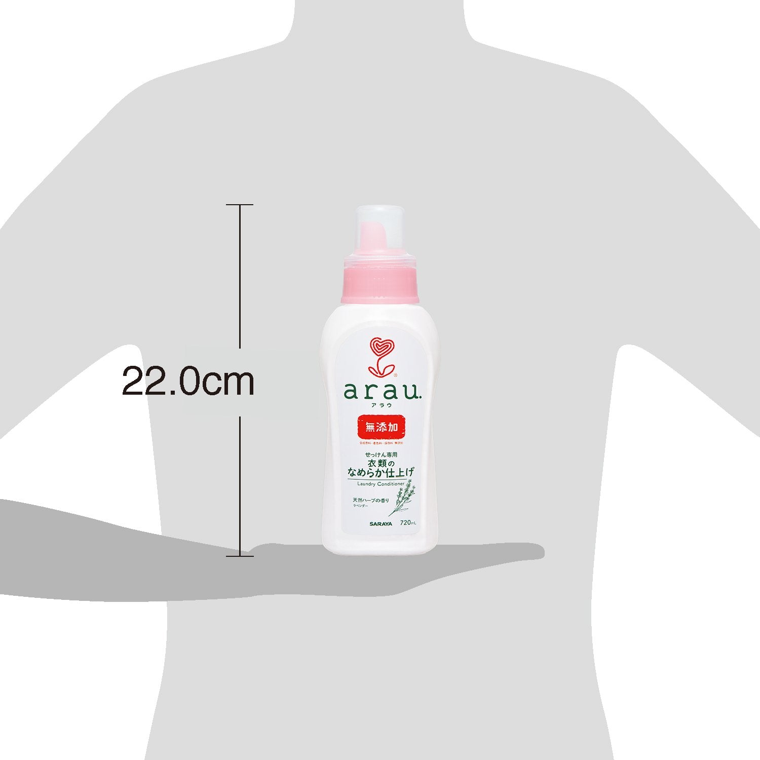 arau. Smooth finish for clothing, 720mL