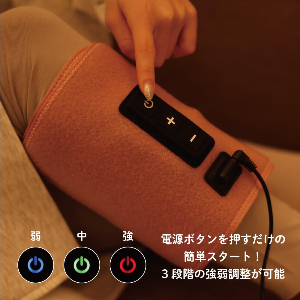 Gorilla's Grasp Calf Care Single Leg Type High Power Leg Care Lightweight 3 Levels Adjustable (Strong, Medium, Weak) Pink Doshisha