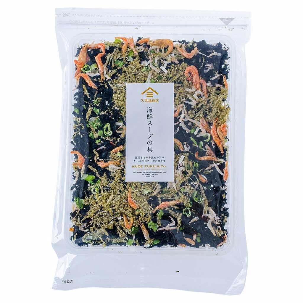 Kuzefuku Seafood Soup Ingredients 90g