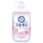 Milky Body Soap Floral Soap with Pump 500ML