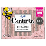 Sofy Center-in Compact 1/2 Unscented Especially for daytime use Wings 16 sheets [Sanitary napkins slim]