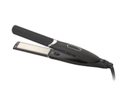Koizumi Hair Iron Straight Twin Negative Ion Salon Sense 300 Silky Moist Heat Resistant Felt Available Overseas Black KHS-8770/K