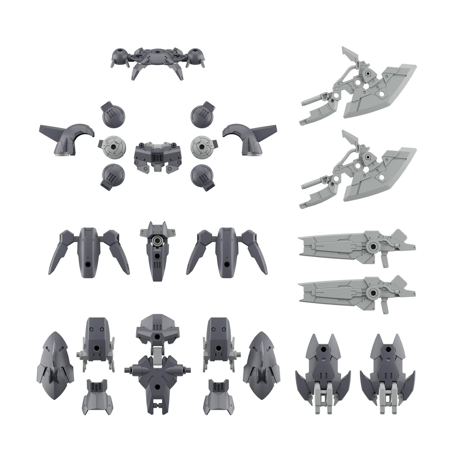 BANDAI SPIRITS 30MM 1/144 Option Parts Set 23 (Full Armor Unit 2) Color-coded Plastic Model