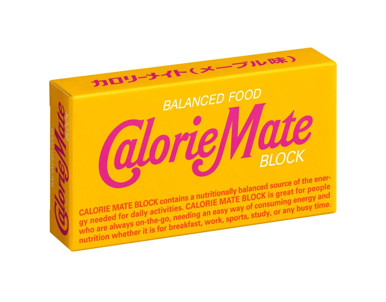 Otsuka Pharmaceutical Calorie Mate Block Maple 2 bottles x 20 pieces