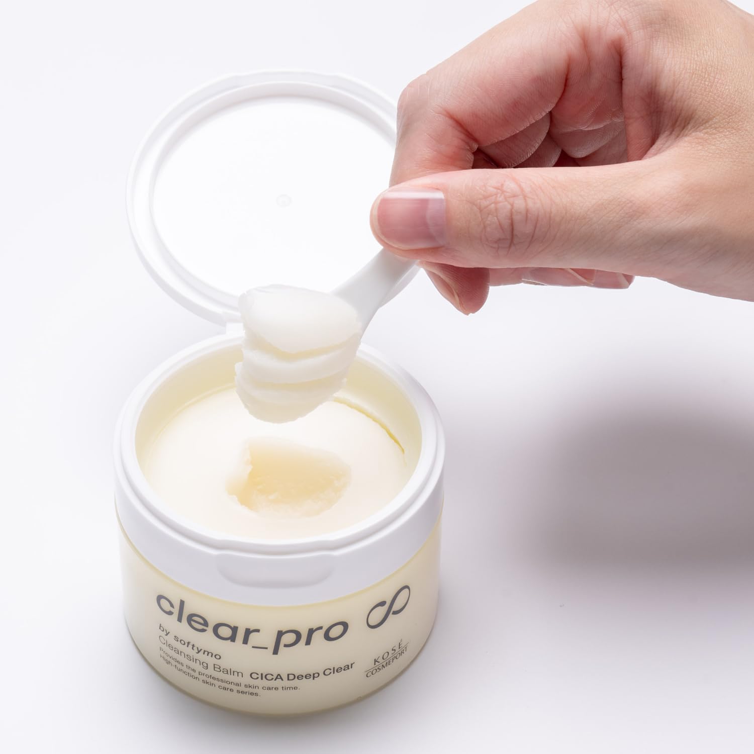 Softymo KOSE Clear Pro Cleansing Balm CICA Pore Blackheads Pore Clogged Deep Clear 90g Blackheads