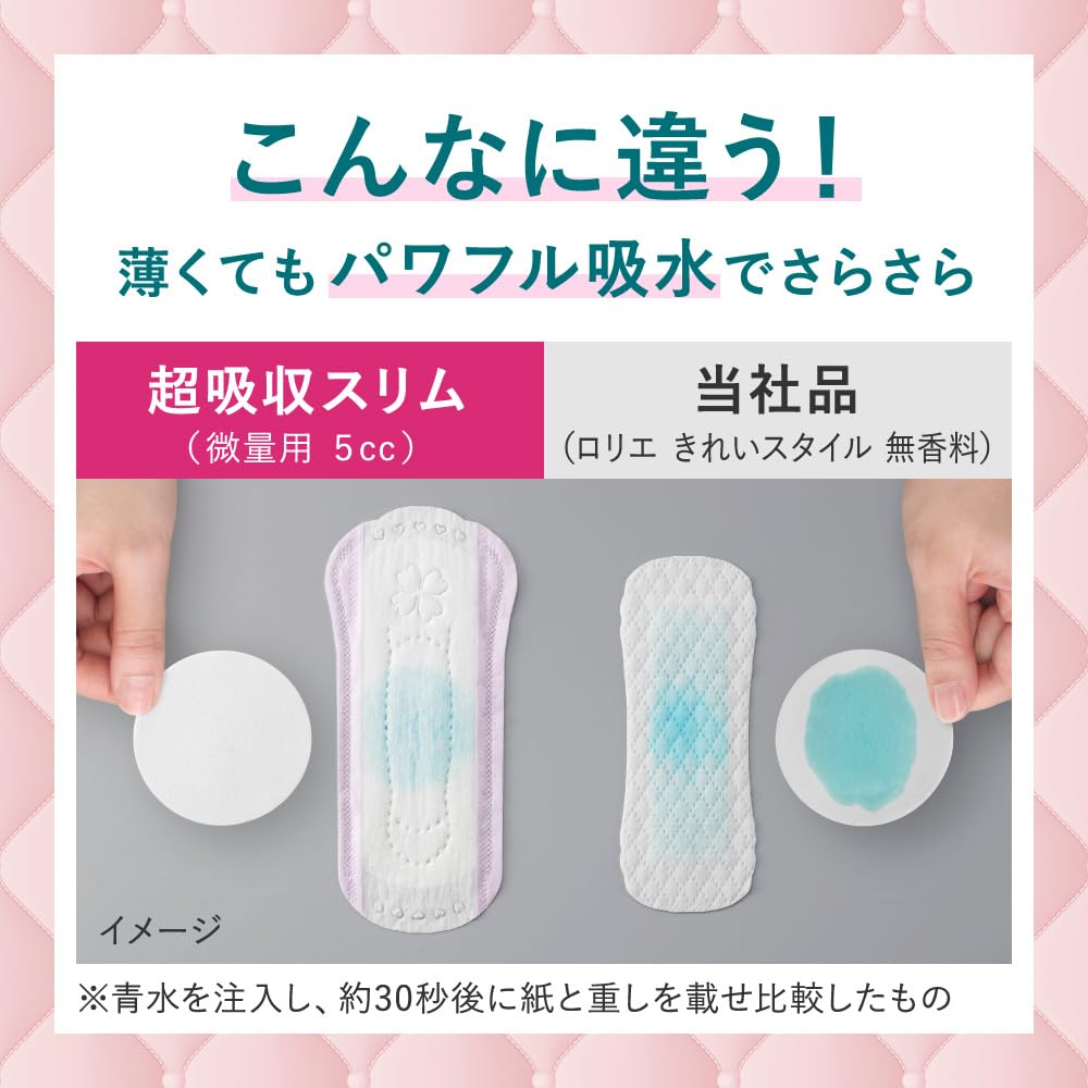 Kao Laurier Sara P super absorbent slim 15cc 25 sheets